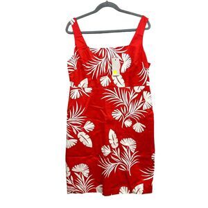 Boden Womens Sundress Dress Floral Glorious British Style Pocket Orange Sz 10R*